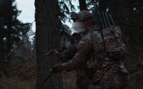 1st Special Forces Group (Airborne) conducts small unit tactics validation training during Tahoma Strike