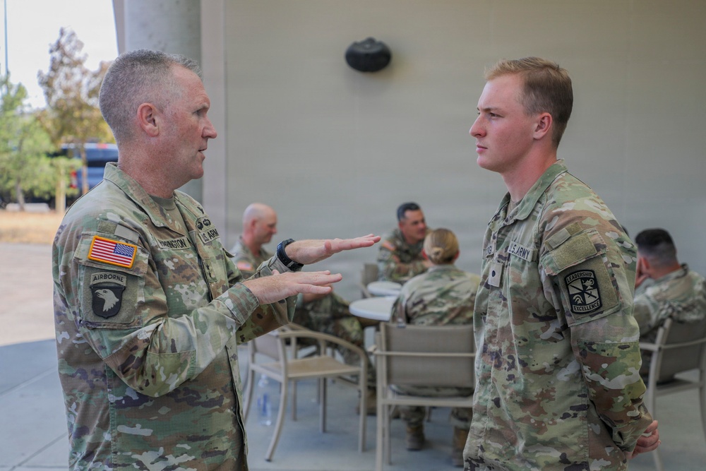 JBLM Hosts Cadet Troop Leader Training Social