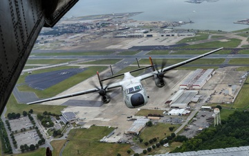 VRC-40 Holds Sundown Ceremony, Closing the Final Chapter of the C-2A Greyhound Era