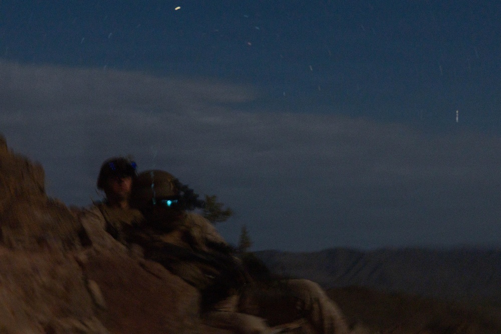 SLTE 4-26|U.S. Marines with 2nd Battalion, 5th Marines conduct company night attacks at Range 410A
