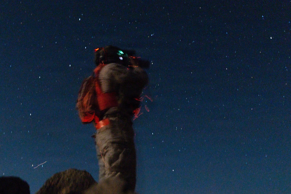 SLTE 4-26|U.S. Marines with 2nd Battalion, 5th Marines conduct company night attacks at Range 410A