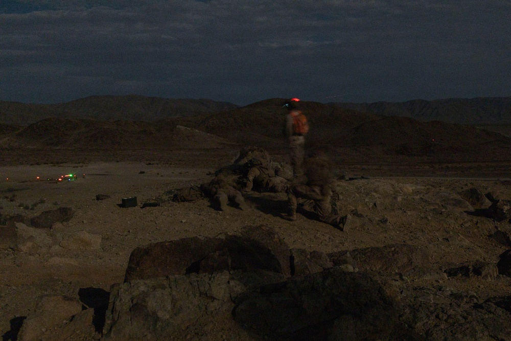 SLTE 4-26|U.S. Marines with 2nd Battalion, 5th Marines conduct company night attacks at Range 410A