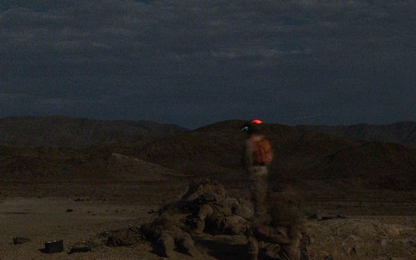 SLTE 4-26|U.S. Marines with 2nd Battalion, 5th Marines conduct company night attacks at Range 410A