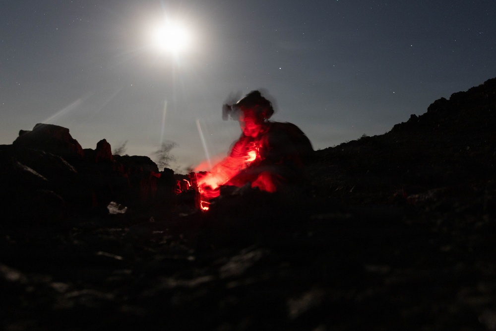 SLTE 4-26|U.S. Marines with 2nd Battalion, 5th Marines conduct company night attacks at Range 410A