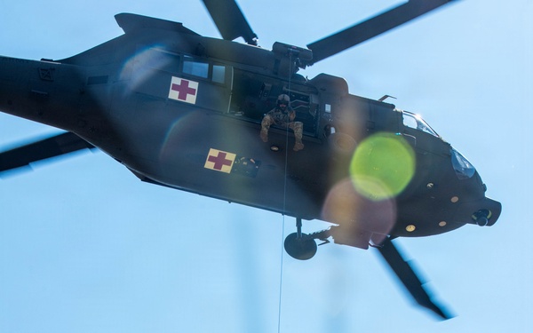 UH-60 Black Hawk Rescue Hoist Training