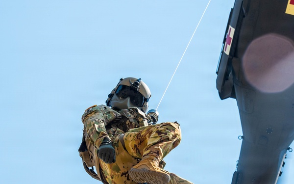 UH-60 Black Hawk Rescue Hoist Training