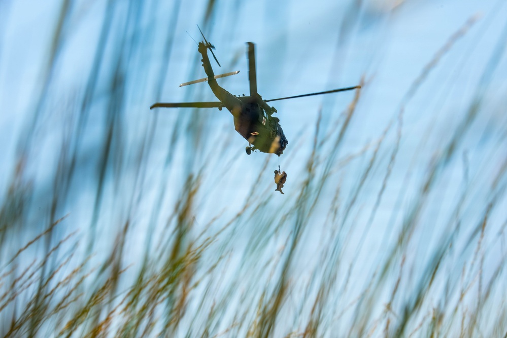 UH-60 Black Hawk Rescue Hoist Training