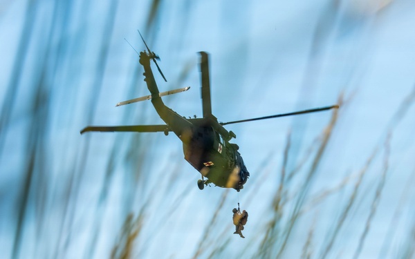 UH-60 Black Hawk Rescue Hoist Training
