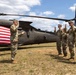 Soldiers Reenlist in Front of Black Hawk