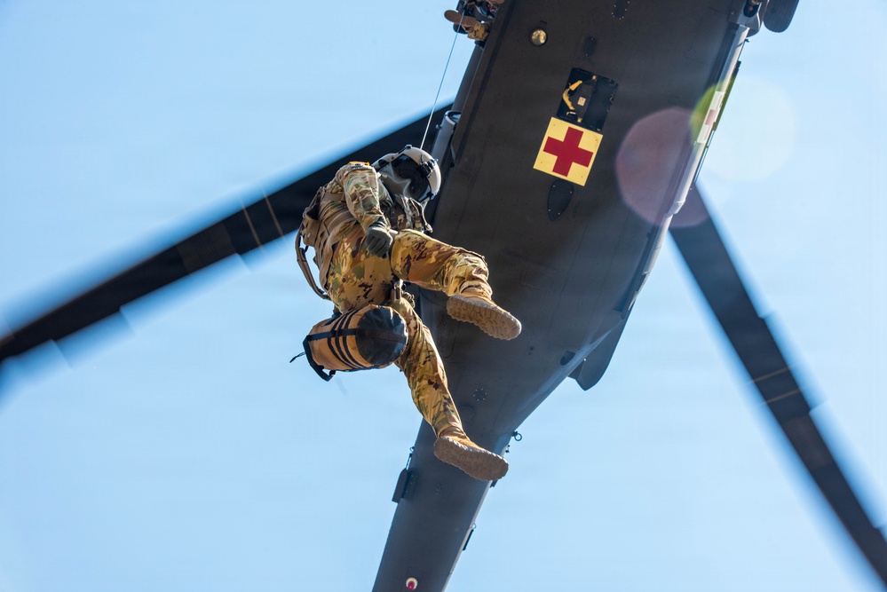 UH-60 Black Hawk Rescue Hoist Training