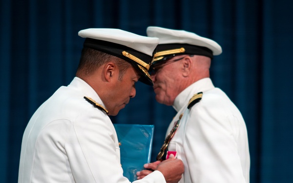 Capt. Robert James retirement ceremony