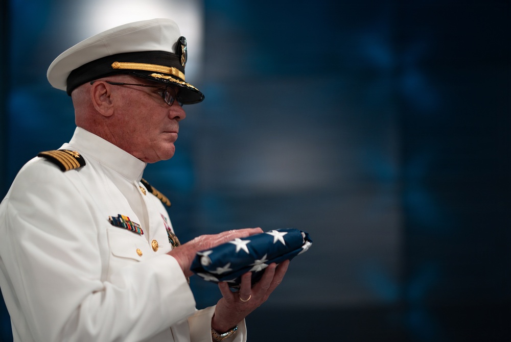 Capt. Robert James retirement ceremony