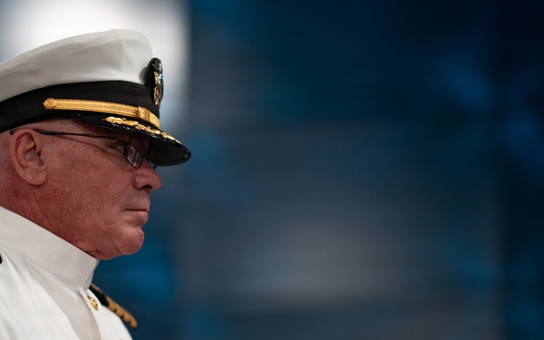 Capt. Robert James retirement ceremony