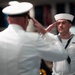 Capt. Robert James retirement ceremony