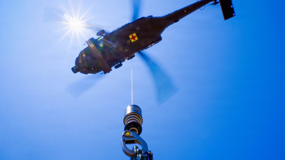 UH-60 Black Hawk Rescue Hoist Training