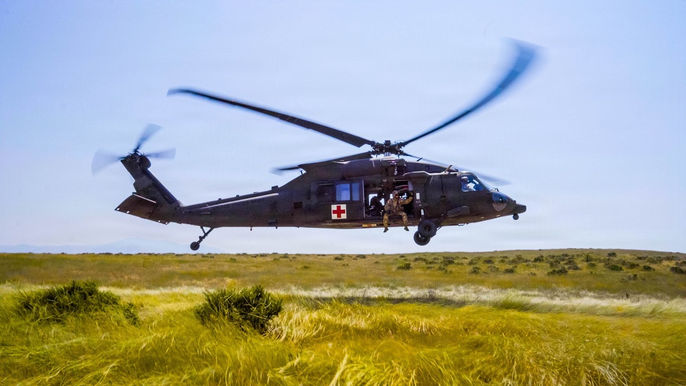 UH-60 Black Hawk Rescue Hoist Training
