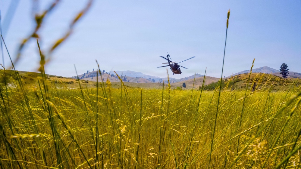 UH-60 Black Hawk Rescue Hoist Training