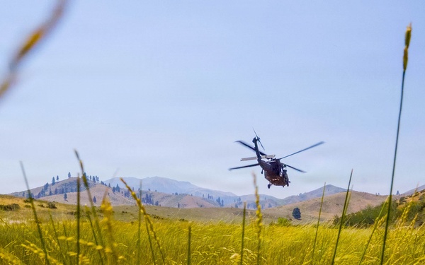 UH-60 Black Hawk Rescue Hoist Training