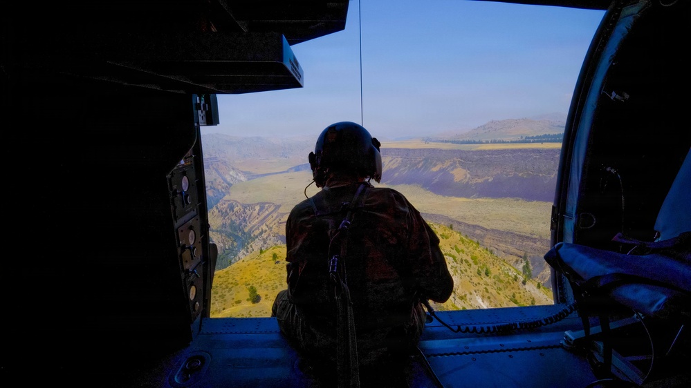 UH-60 Black Hawk Rescue Hoist Training