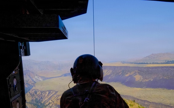 UH-60 Black Hawk Rescue Hoist Training