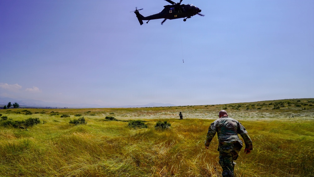 UH-60 Black Hawk Rescue Hoist Training