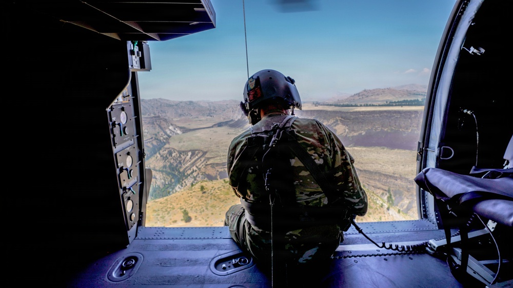 UH-60 Black Hawk Rescue Hoist Training