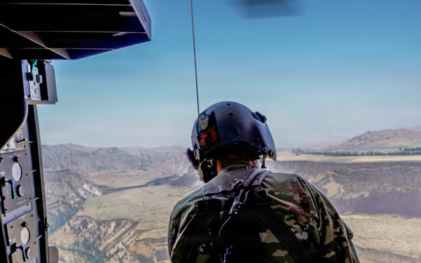 UH-60 Black Hawk Rescue Hoist Training