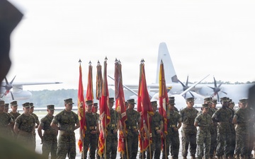 MAG-14 change of command ceremony