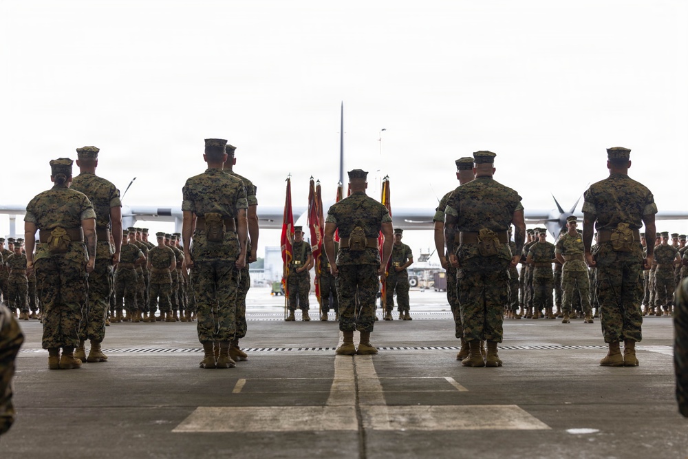 MAG-14 change of command ceremony