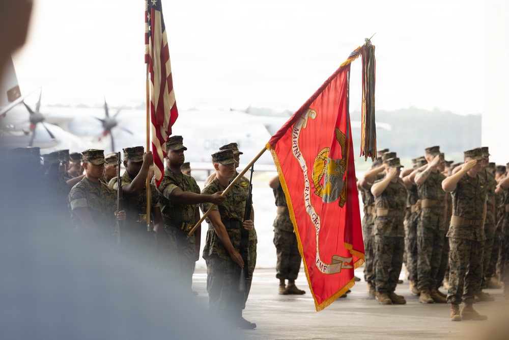 MAG-14 change of command ceremony