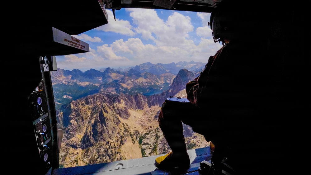 UH-60 Black Hawk Rescue Hoist Training