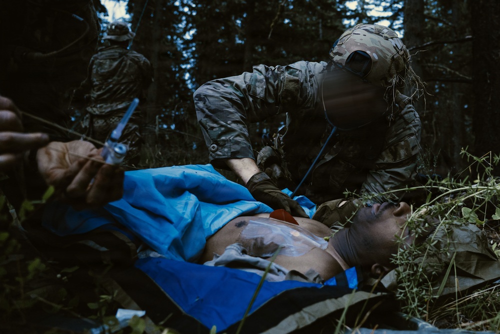 1st Special Forces Group (Airborne) conducts small unit tactics validation training during Tahoma Strike