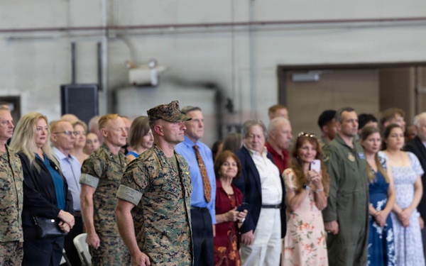 MAG-14 change of command ceremony