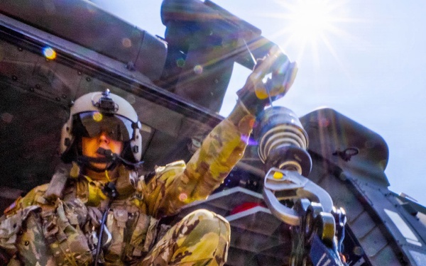 UH-60 Black Hawk Rescue Hoist Training