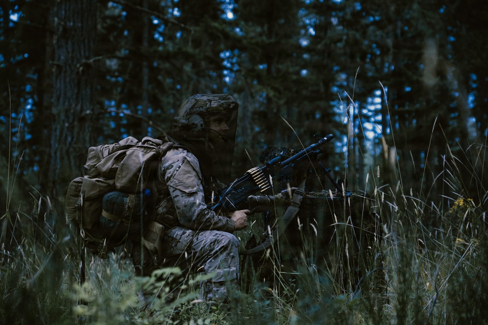 1st Special Forces Group (Airborne) conducts small unit tactics validation training during Tahoma Strike