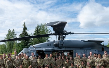673d MDG conducts tactical casualty evacuation exercise with an HH-60W Jolly Green II