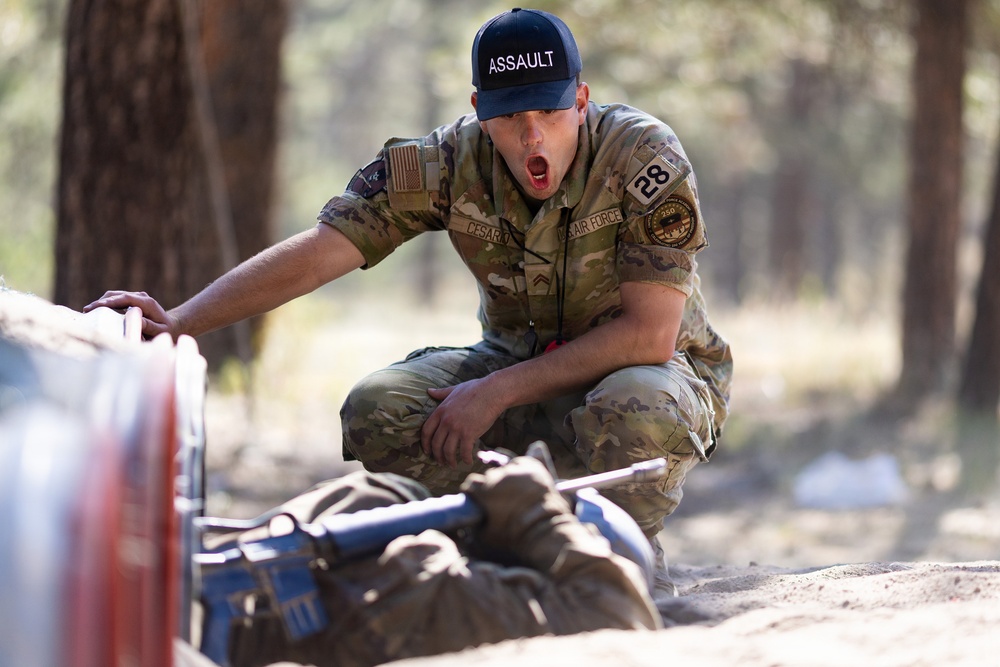U.S. Air Force Academy Basic Cadet Training Assault Course