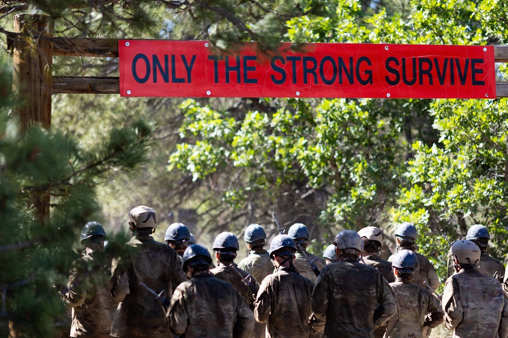 U.S. Air Force Academy Basic Cadet Training Assault Course