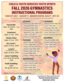 Fort Knox Child &amp; Youth Services sports fall season fast approaching | registration open now