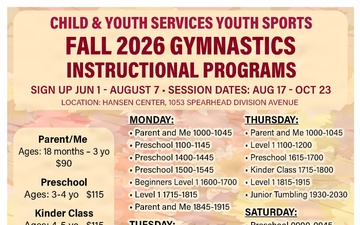 Fort Knox Child &amp; Youth Services sports fall season fast approaching | registration open now