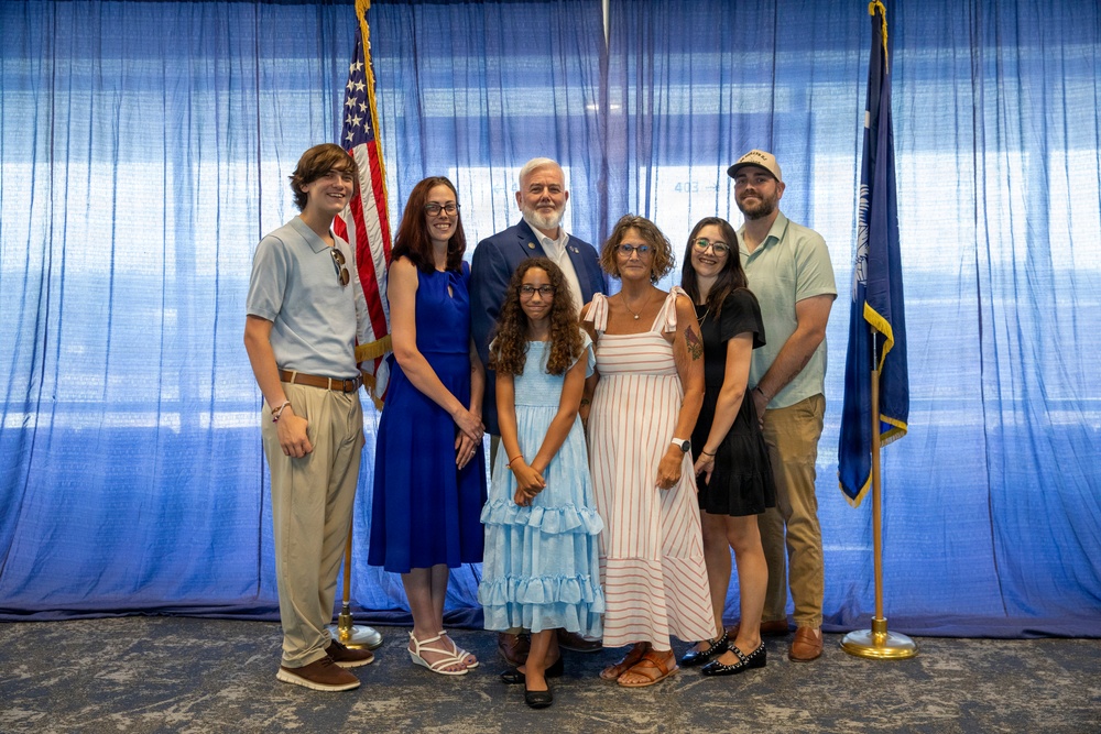 Retired CSM Guest receives a Legion of Merit