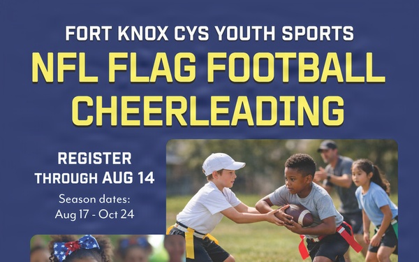 Fort Knox Child &amp; Youth Services sports fall season fast approaching | registration open now