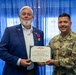 Retired CSM Guest receives a Legion of Merit