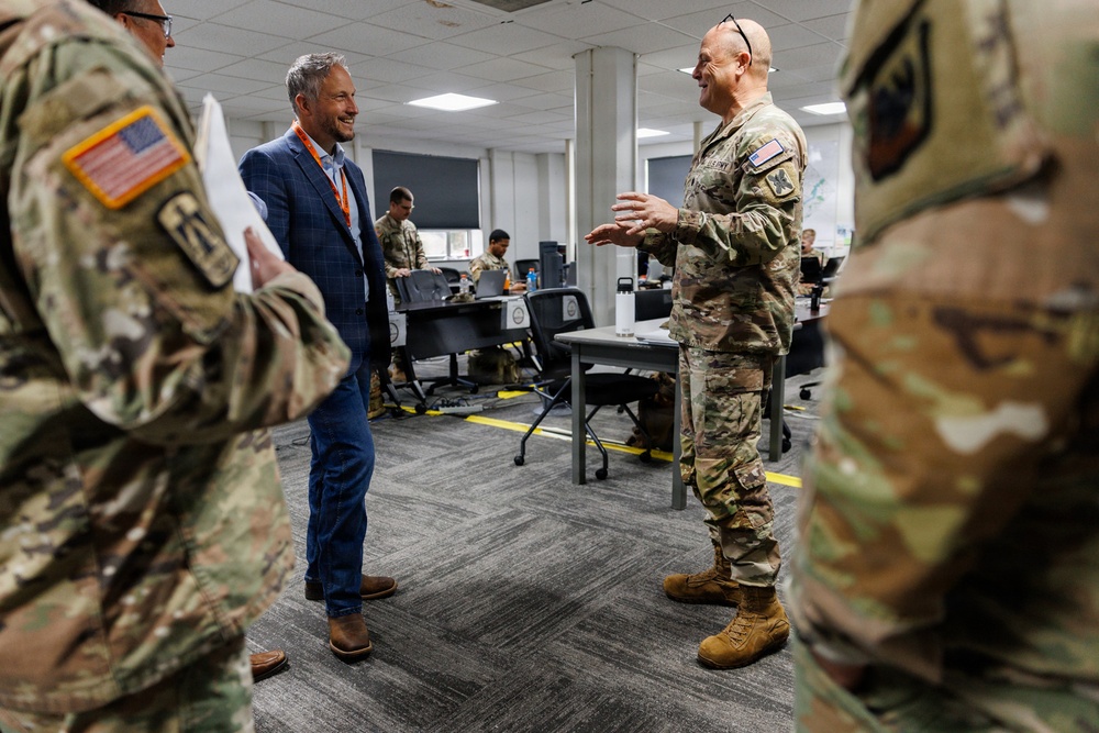 ARNG Deputy G6 Meets With JTC-DC J-6