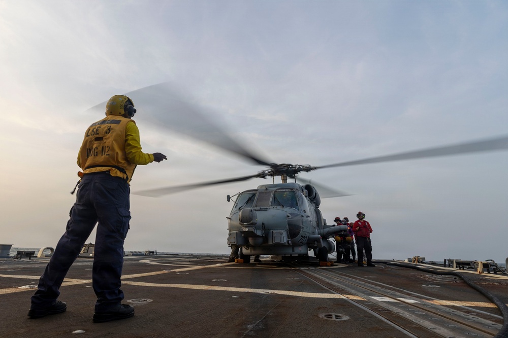 Michael Murphy Conducts Flight Operations