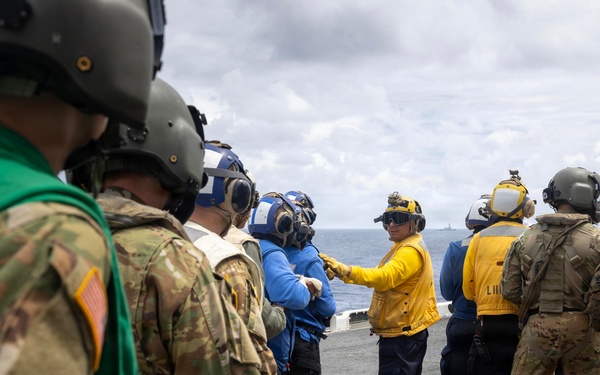 RIMPAC 2026: USS Essex (LHD 2) conducts joint firefighting drill