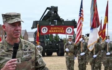 596th Transportation Brigade establishes new headquarters at JBLM, welcomes new senior enlisted leader