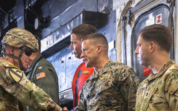 RIMPAC 2026: USS Essex hosts 25th ID and 18th Medical Command leaders