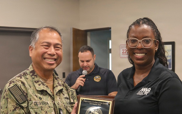 NSA Panama City holds All Hands Call, Presents Awards