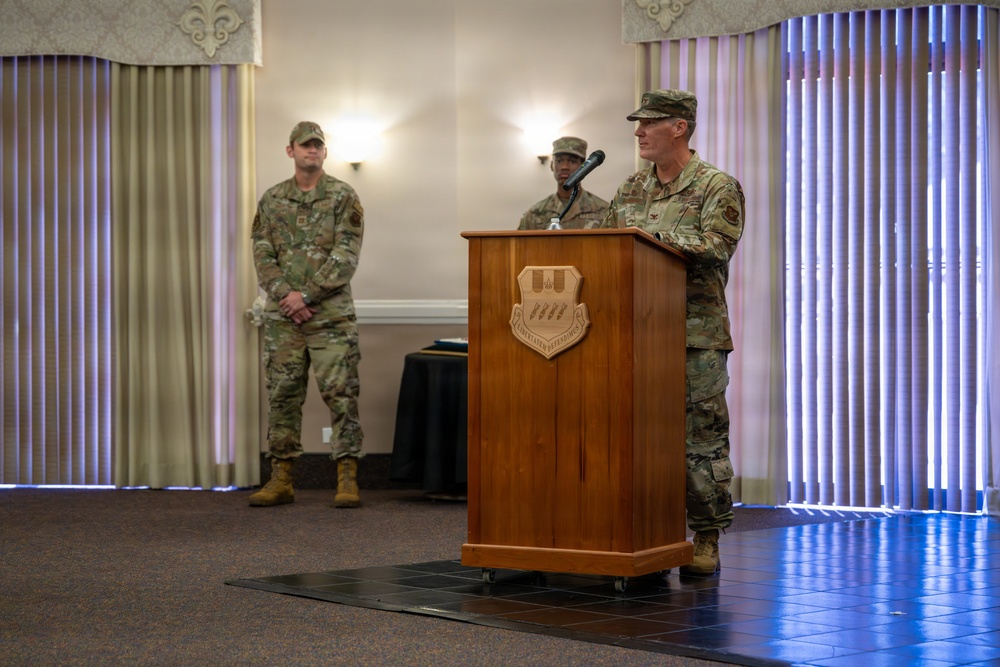 2nd Force Support Squadron Change of Command Ceremony